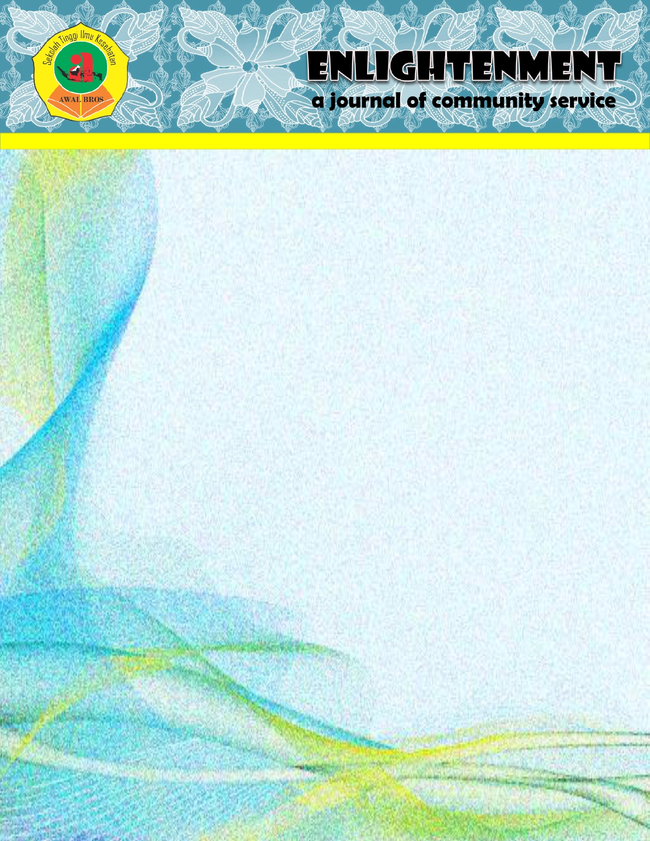 ENLIGHTENMENT a Journal of Community Service